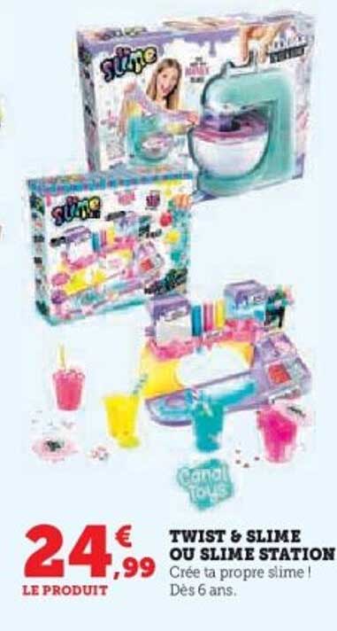 TWIST & SLIME OU SLIME STATION