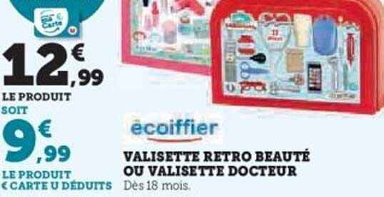 VALISETTE RETRO BEAUTÉ OU VALISETTE DOCTEUR