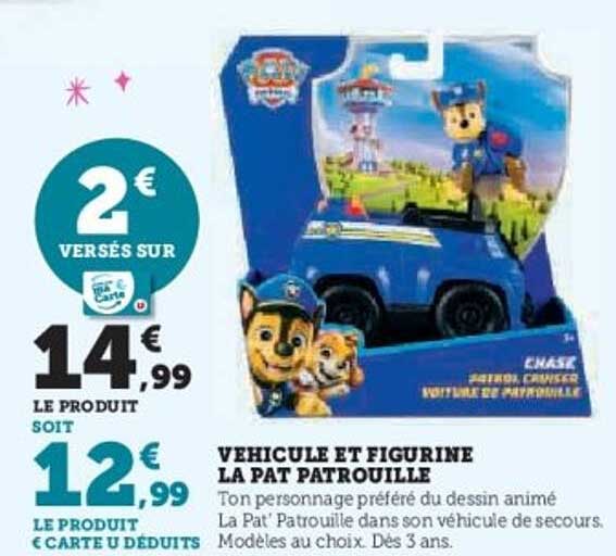 VÉHICULE ET FIGURINE LA PAT PATROUILLE