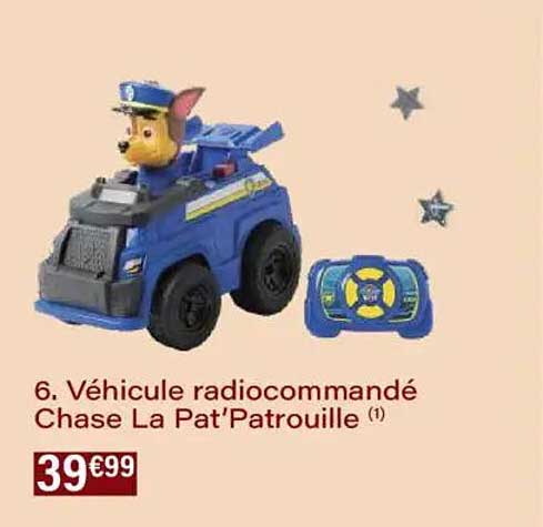 Véhicule radiocommandé Chase La Pat'Patrouille