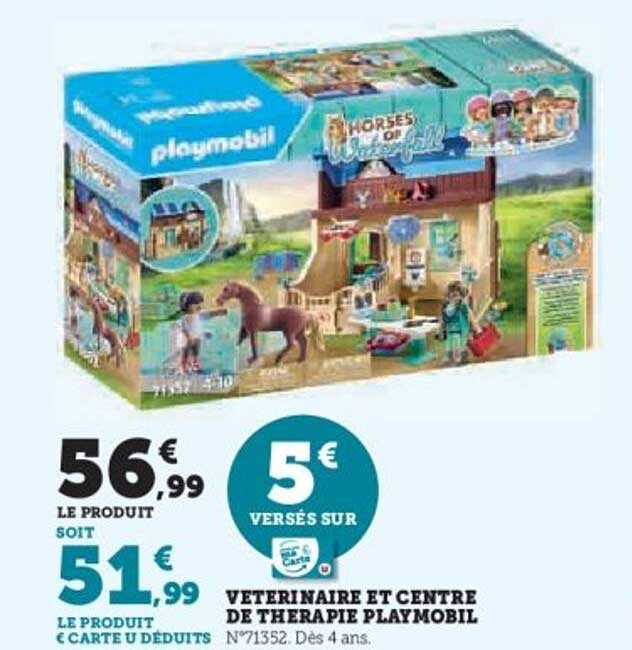 VÉTÉRINAIRE ET CENTRE DE THÉRAPIE PLAYMOBIL