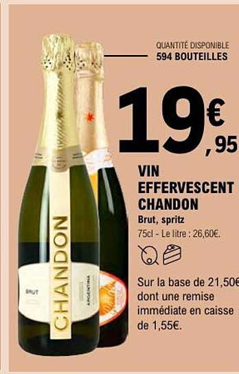 VIN EFFERVESCENT CHANDON