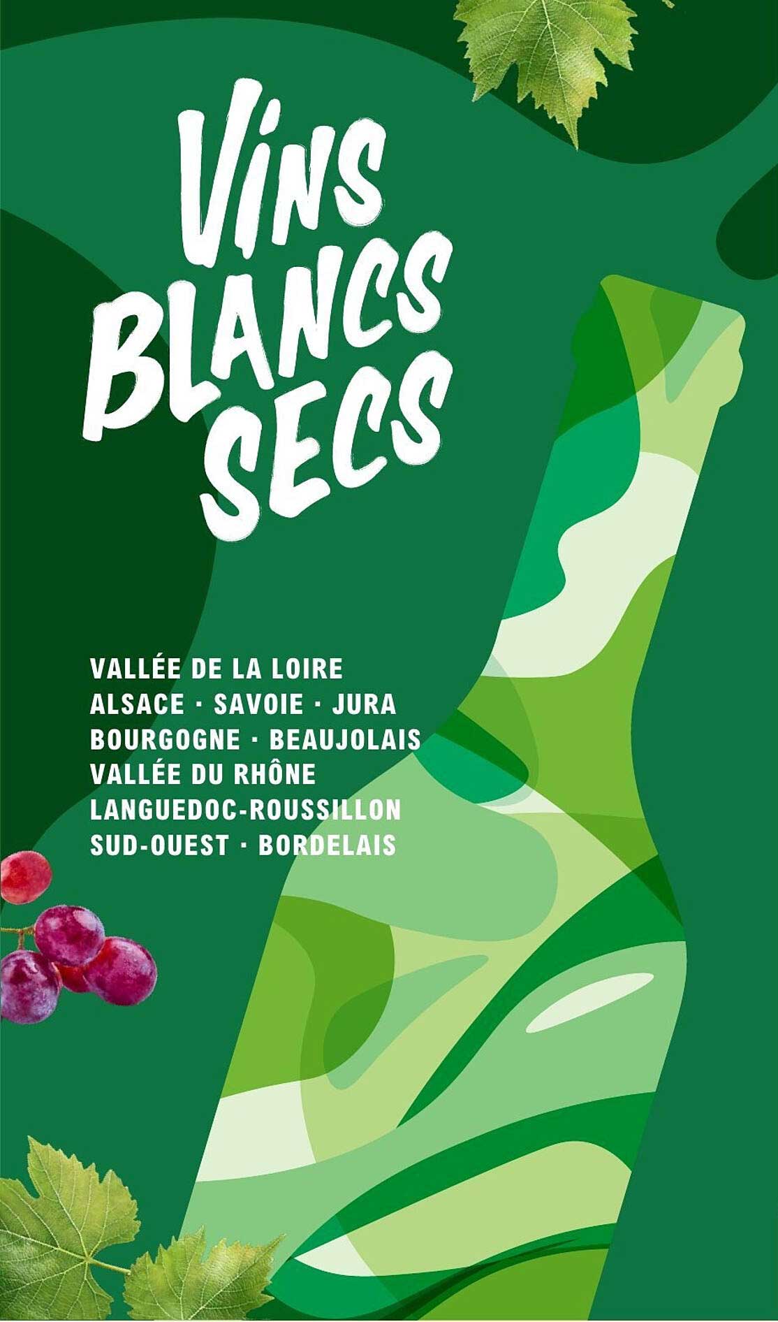 Vins blancs secs