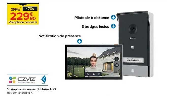 Visiophone connecté