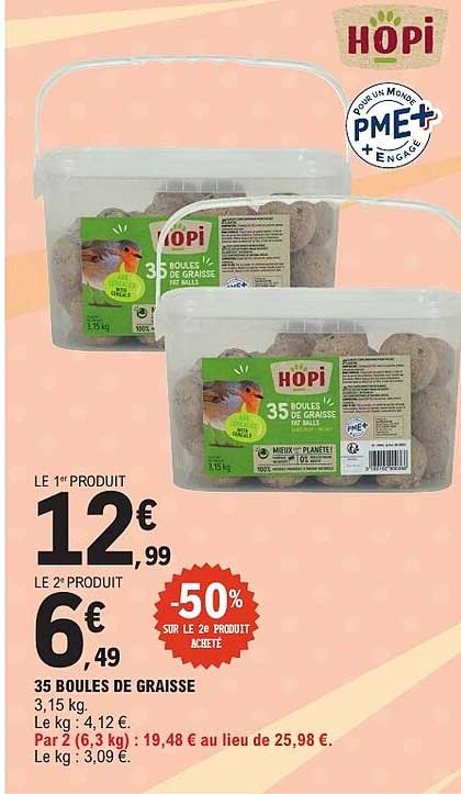 35 boules de graisse