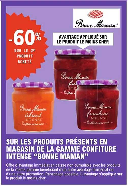 -60% SUR LE 2e PRODUIT ACHETÉ