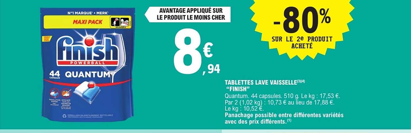 -80% SUR LE 2e PRODUIT ACHETÉ