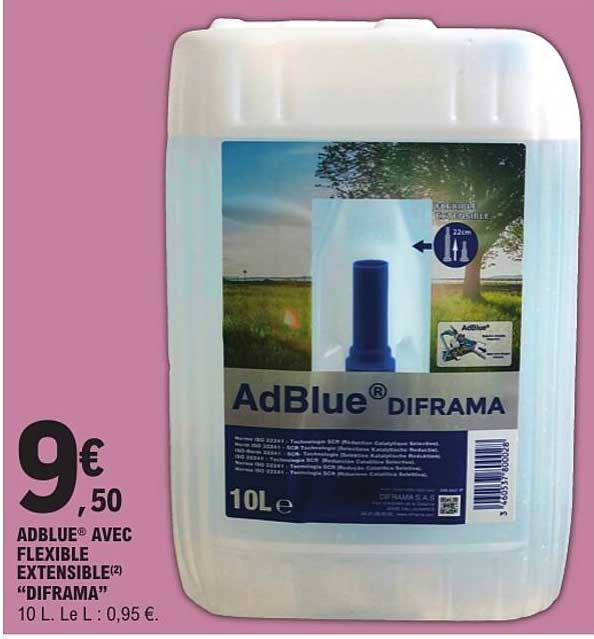 ADBLUE® AVEC FLEXIBLE EXTENSIBLE "DIFRAMA"