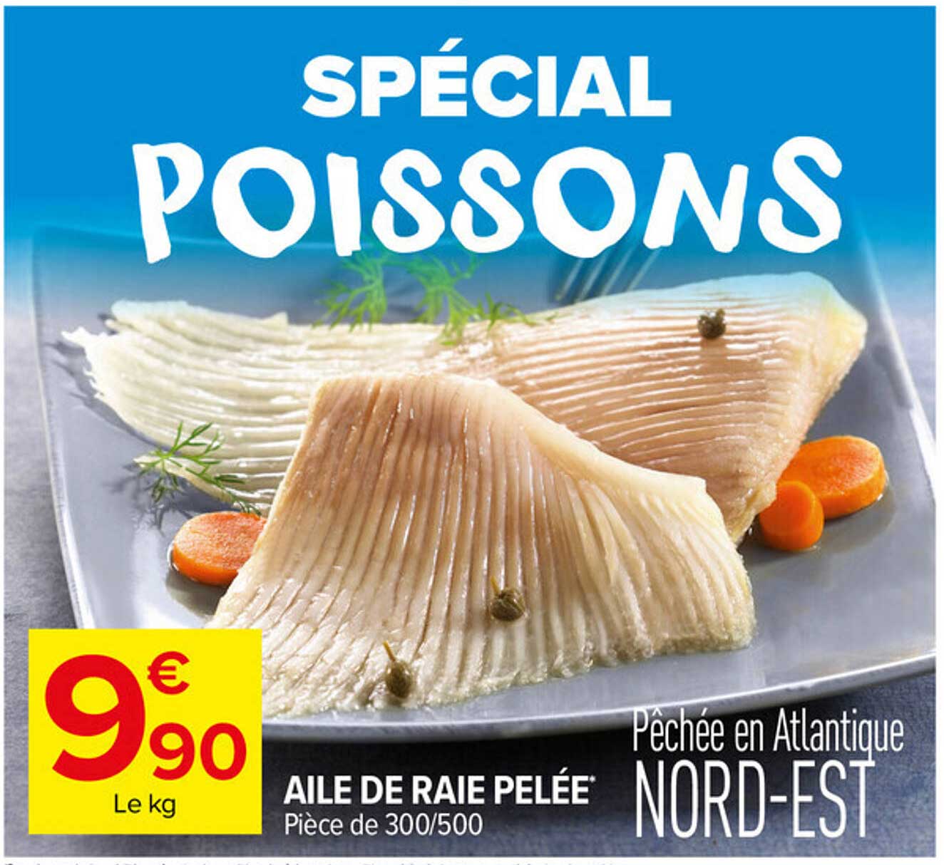 AILE DE RAIE PELÉE