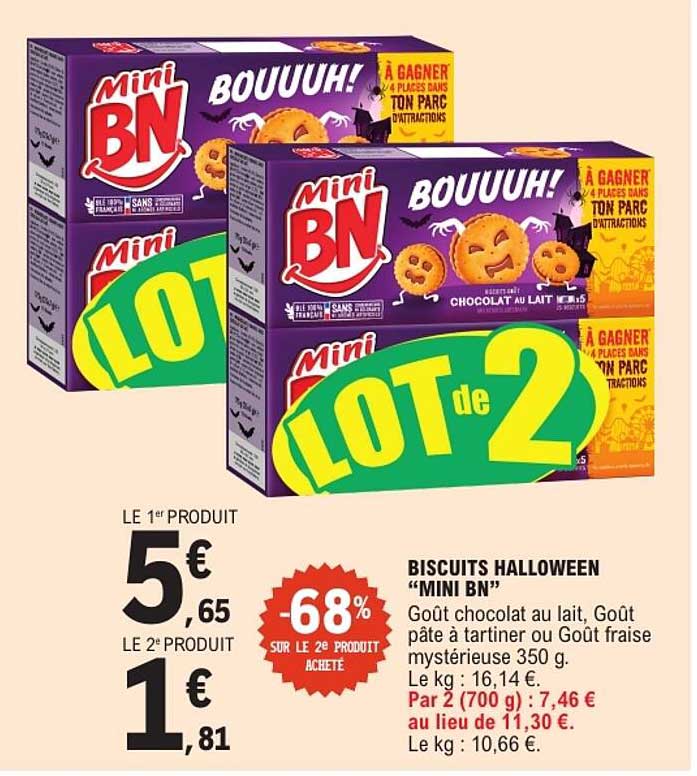 BISCUITS HALLOWEEN “MINI BN”
