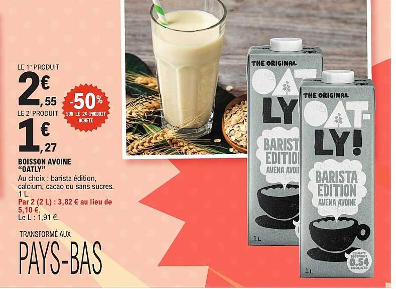 BOISSON AVOINE “OATLY”