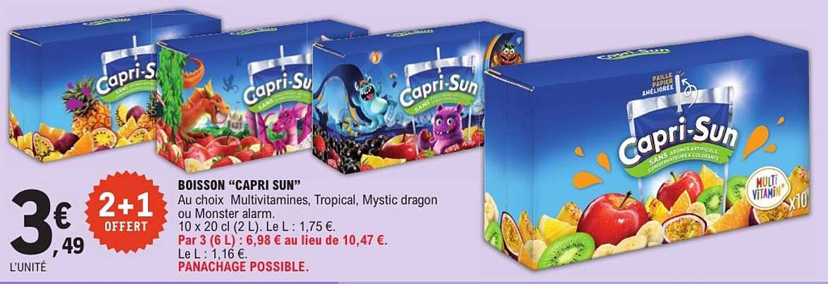 BOISSON “CAPRI SUN”