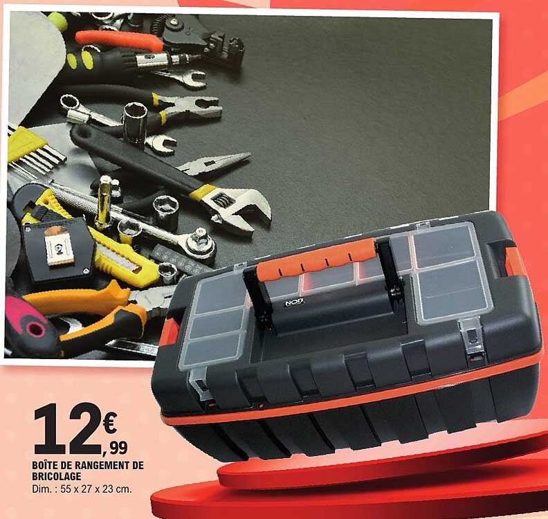 BOÎTE DE RANGEMENT DE BRICOLAGE