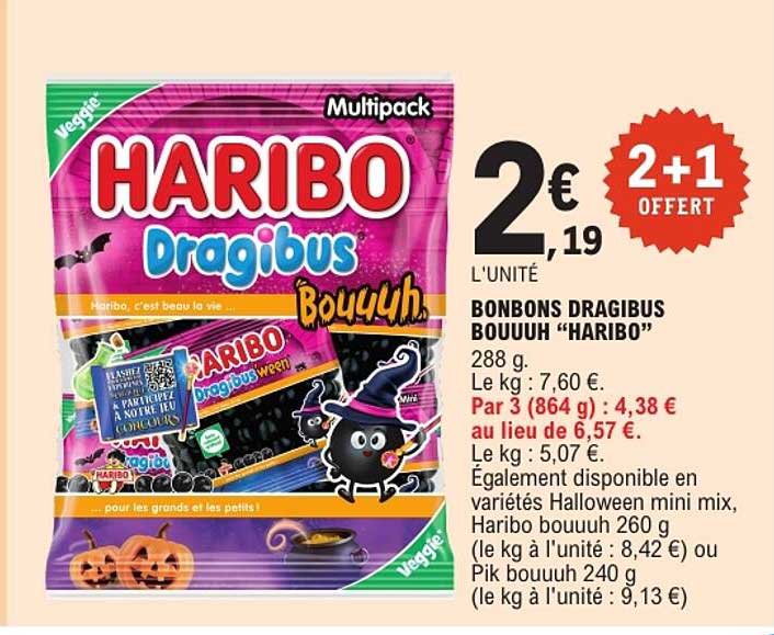 BONBONS DRAGIBUS BOUUUH “HARIBO”