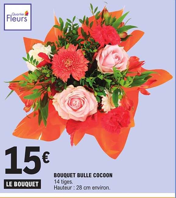 BOUQUET BULLE COCOON