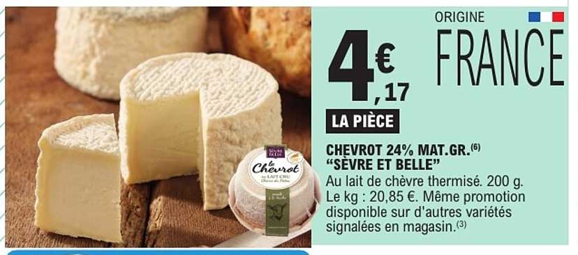 CHEVROT 24% MAT.GR. "SÈVRE ET BELLE"