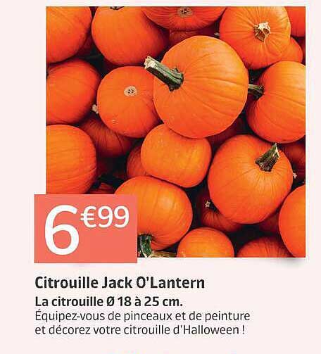 Citrouille Jack O'Lantern