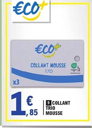 COLLANT TRIO MOUSSE
