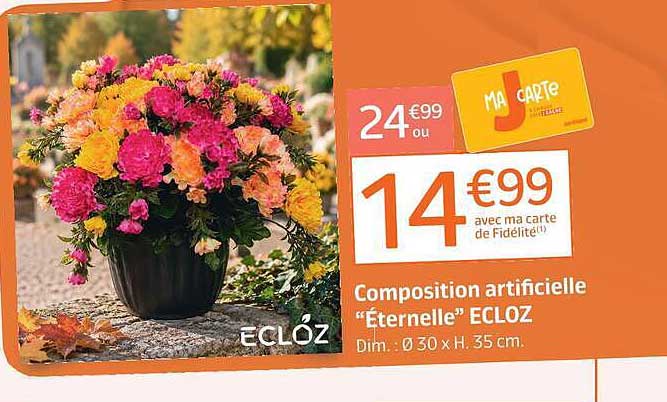 Composition artificielle “Éternelle” ECLOZ