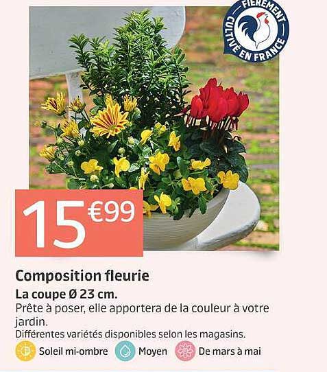 Composition fleurie
