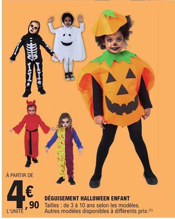 DÉGUISEMENT HALLOWEEN ENFANT