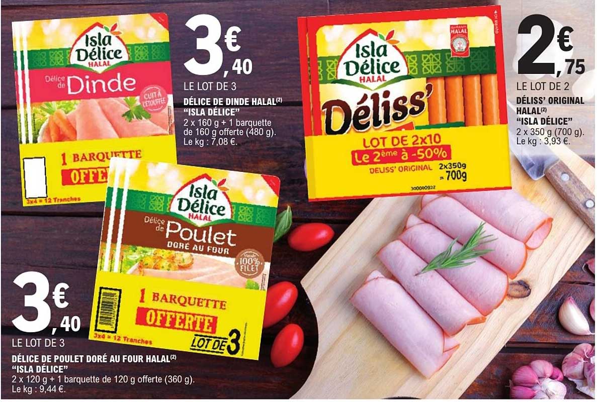 DÉLICE DE DINDE HALAL “ISLA DÉLICE”
