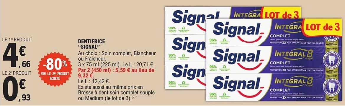 DENTIFRICE "SIGNAL"