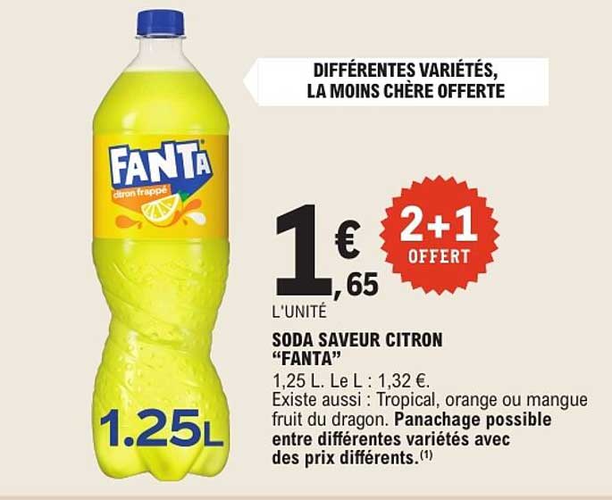 DIFFÉRENTES VARIÉTÉS, LA MOINS CHÈRE OFFERTE