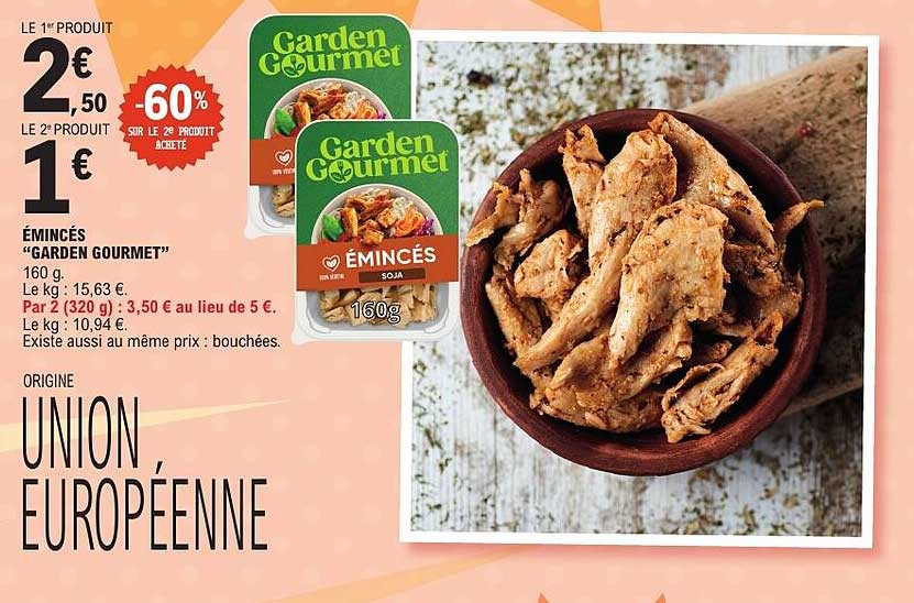 ÉMINCÉS “GARDEN GOURMET”