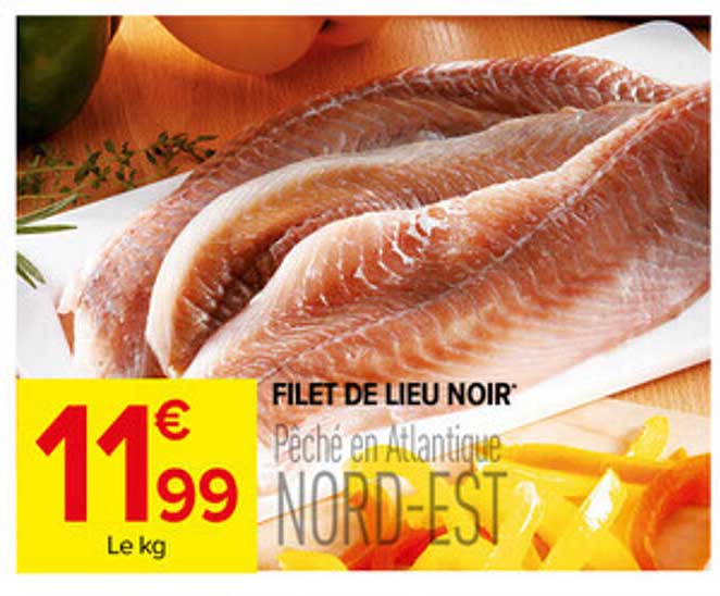FILET DE LIEU NOIR