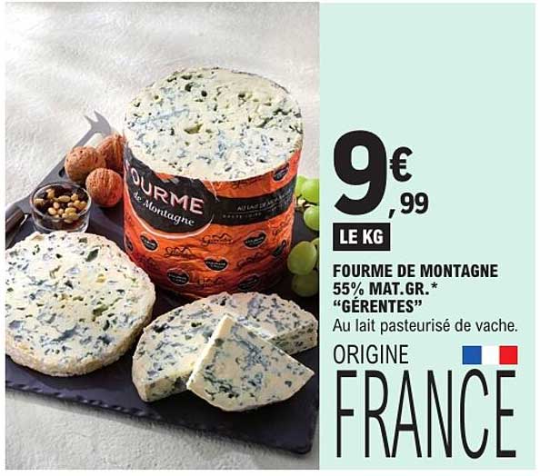 FOURME DE MONTAGNE 55% MAT.GR. "GÉRENTES"