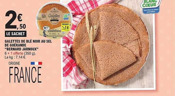 GALETTES DE BLÉ NOIR AU SEL DE GUÉRANDE “BERNARD JARNOUX”