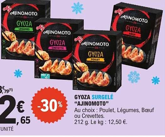 GYOZA SURGELÉ "AJINOMOTO"