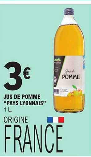 JUS DE POMME “PAYS LYONNAIS”
