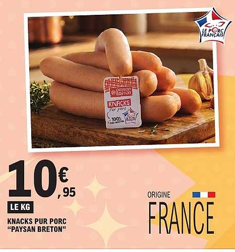 KNACKS PUR PORC “PAYSAN BRETON”