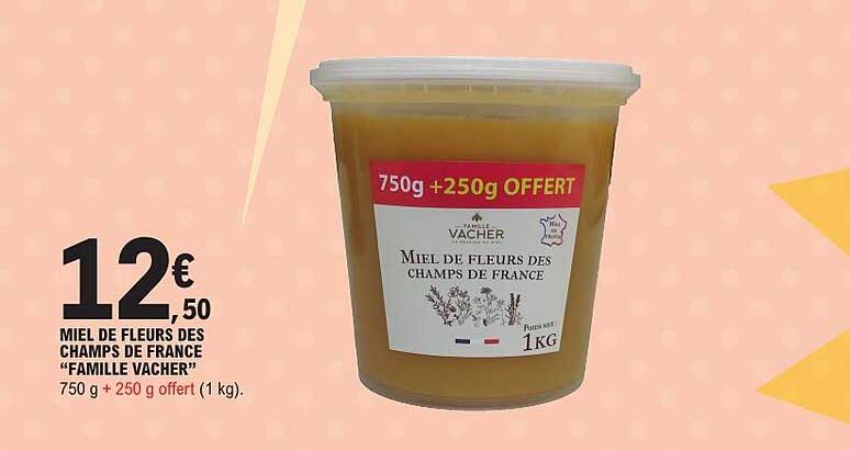 MIEL DE FLEURS DES CHAMPS DE FRANCE “FAMILLE VACHER”