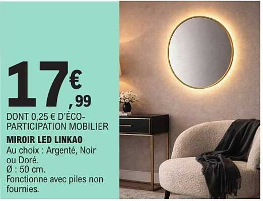 MIROIR LED LINKAO