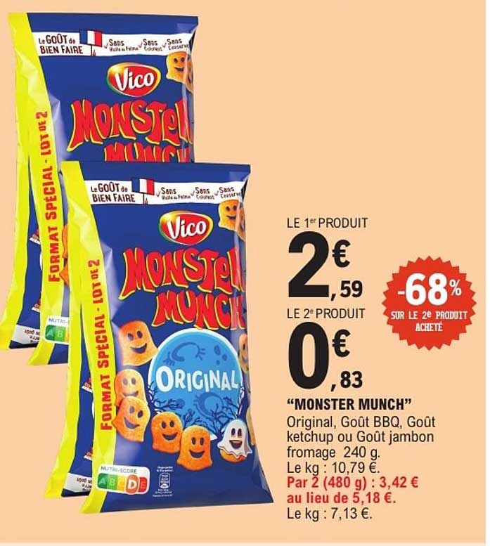 "MONSTER MUNCH"