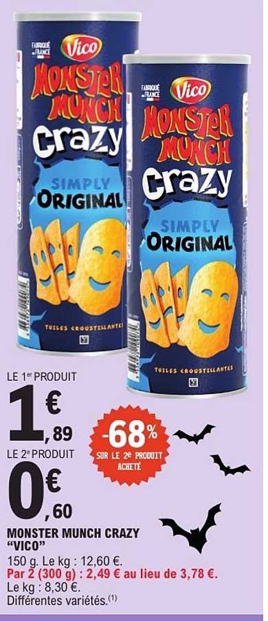 MONSTER MUNCH CRAZY “VICO”