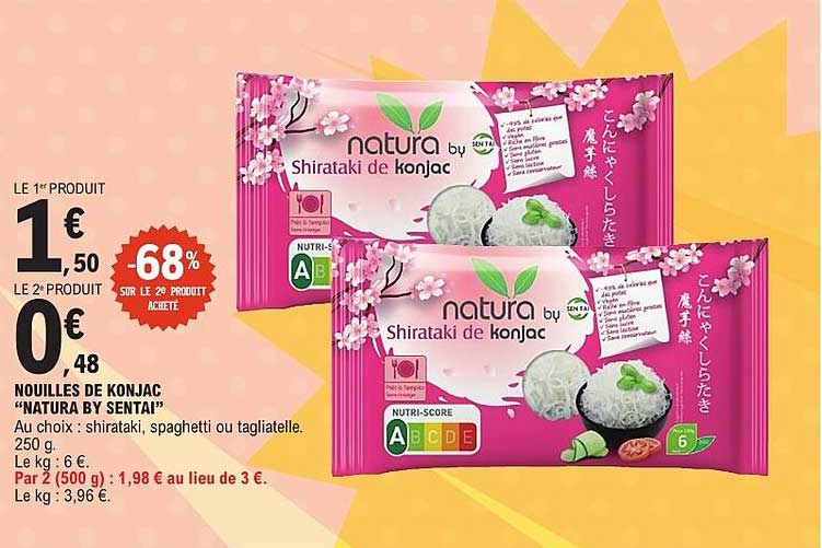 NOUILLES DE KONJAC “NATURA BY SENTAÏ”