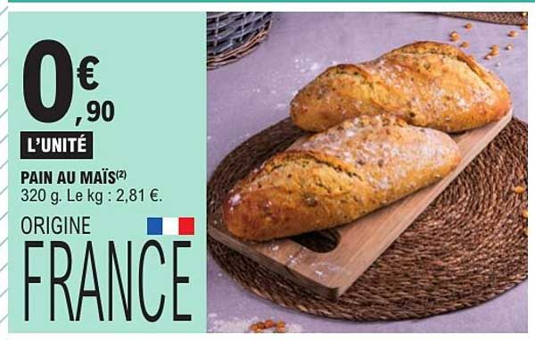PAIN AU MAÏS