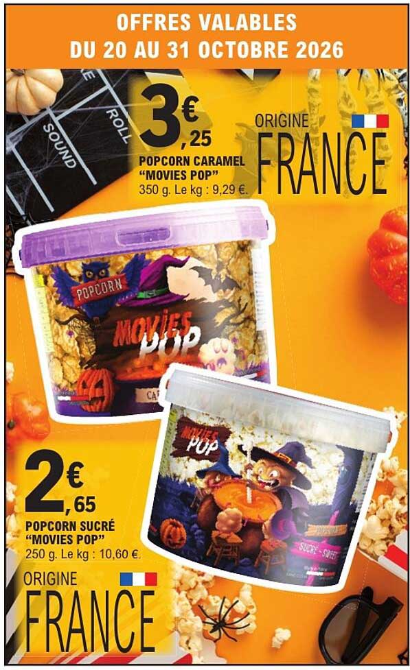 POP CORN CARAMEL “MOVIES POP”