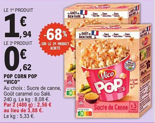 POP CORN POP "VICO"