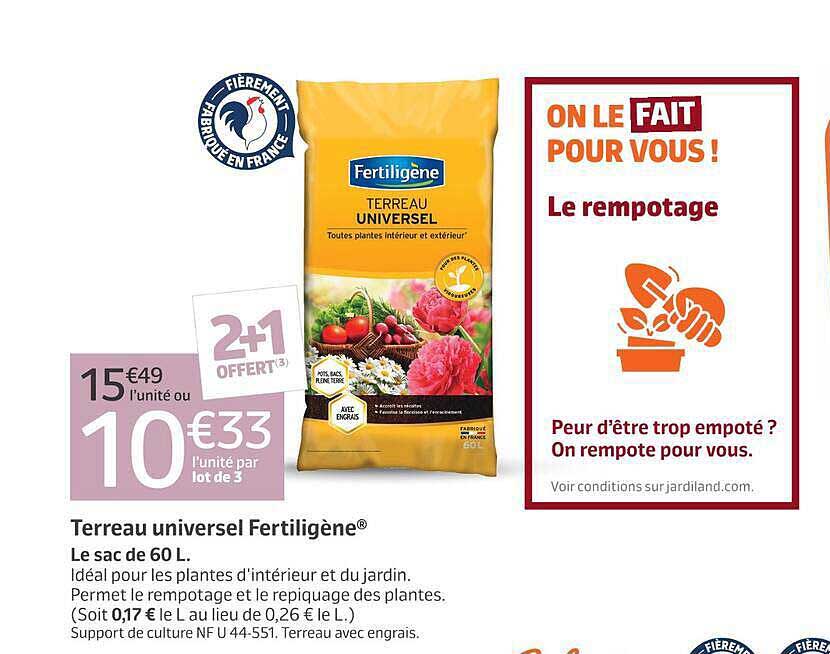Terreau universel Fertiligène®