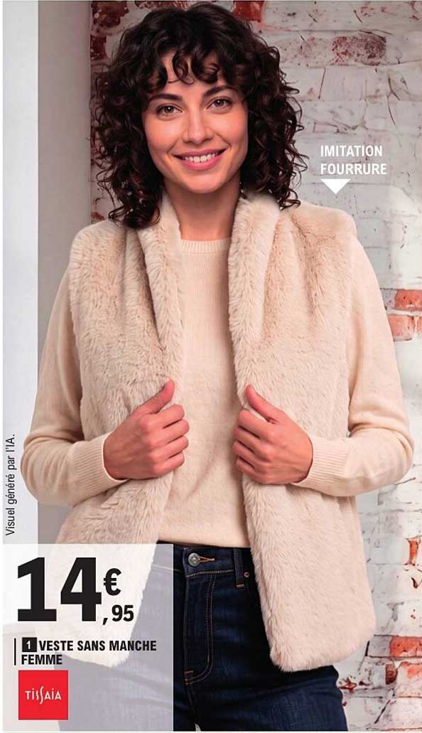 VESTE SANS MANCHE FEMME