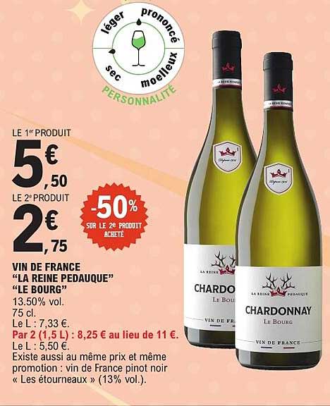 VIN DE FRANCE “LA REINE PEDAUQUE” “LE BOURG”