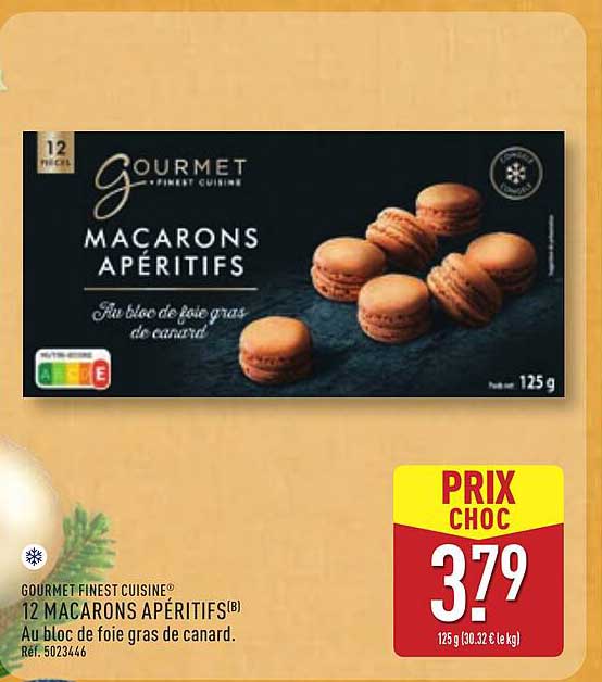 12 MACARONS APÉRITIFS