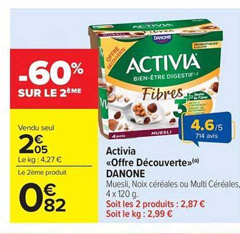 Activia « Offre Découverte »