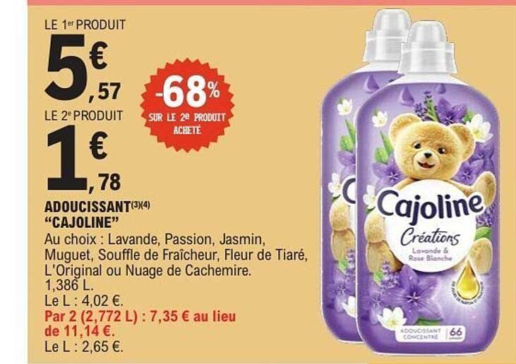 ADOUCISSANT "CAJOLINE"