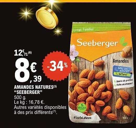AMANDES NATURES “SEEBERGER”